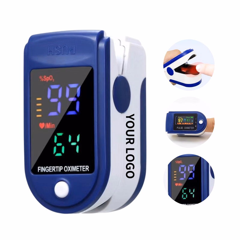 Digital Fingertip Oxygen Meter 3.63" x 2.37" x 1.58"