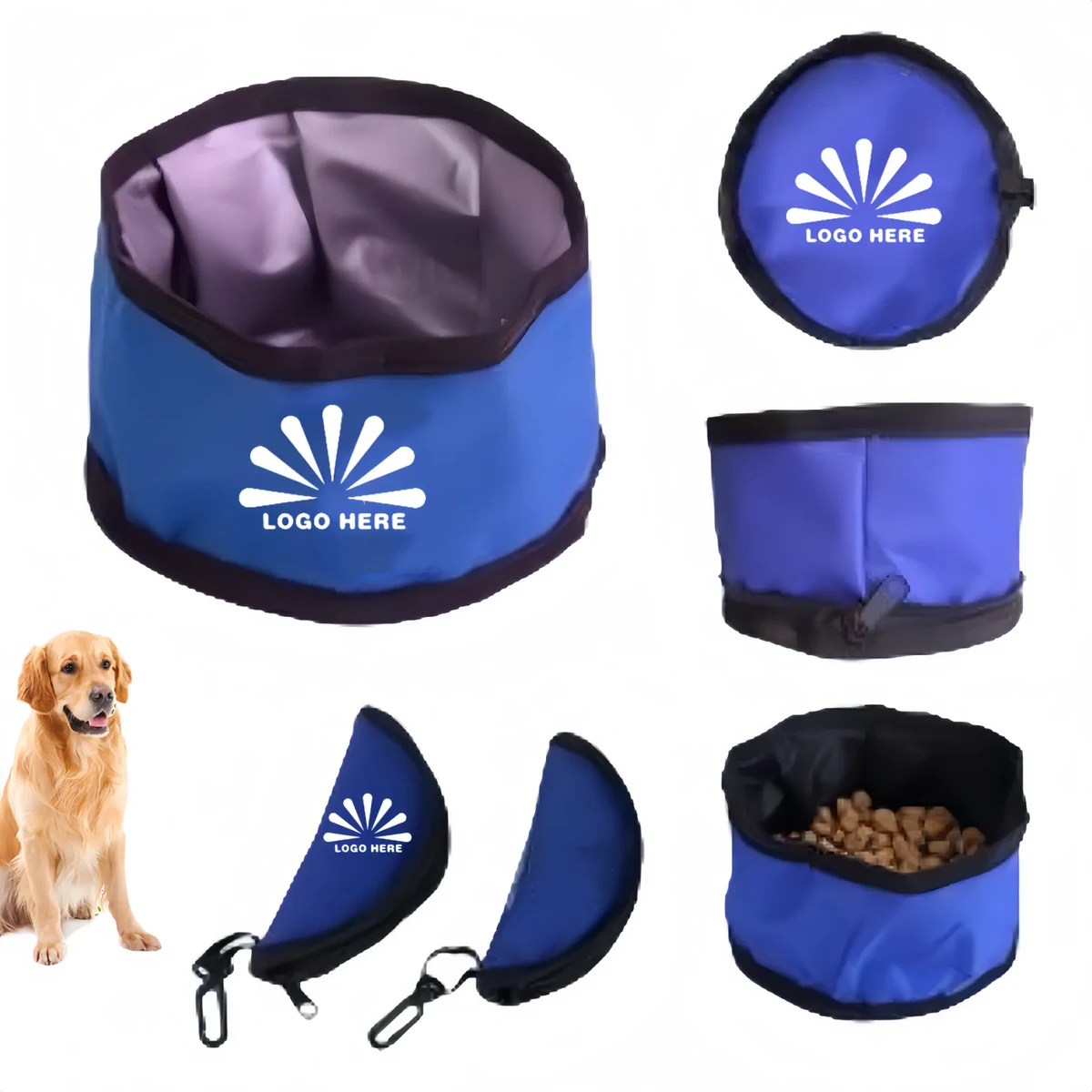 12 Oz Folding Pet Travel Bowl 1