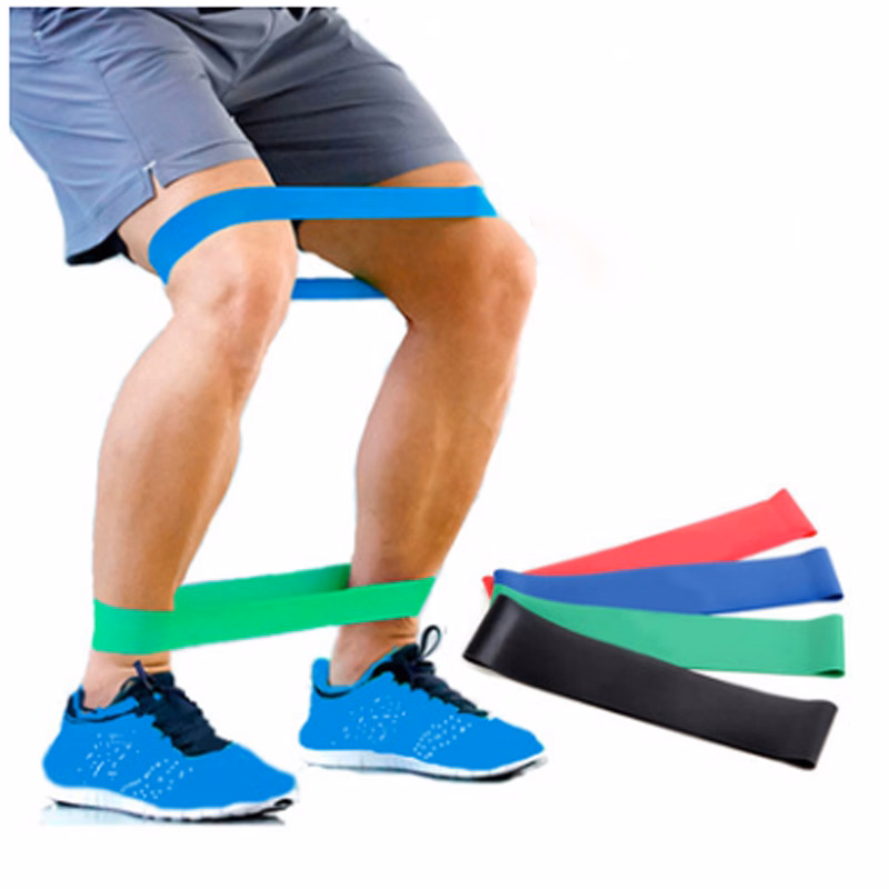 Fitness latex resistance belt can be shaped