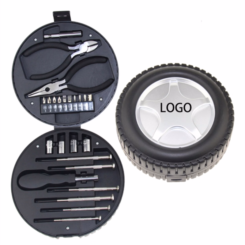 Tire-shaped Mulittool Pliers 24-piece Box