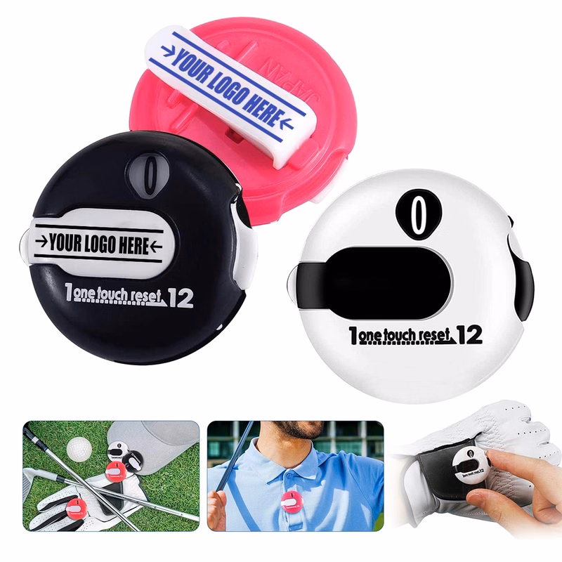Custom High Quality Lightweight Clip-On Golf Stroke Counter