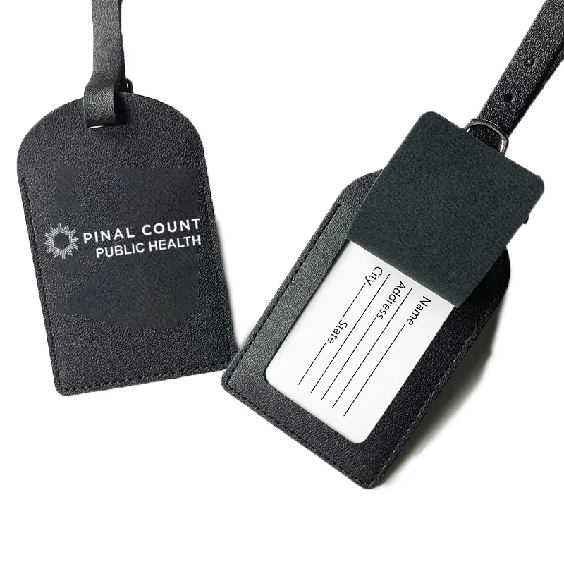 Luggage Tag PU Leather for Suitcase 1