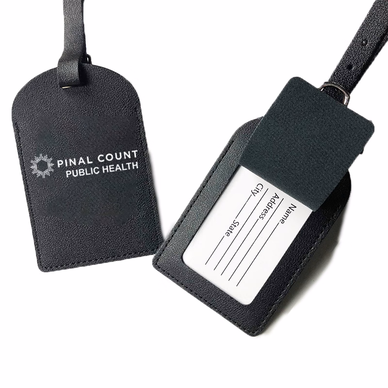 Luggage Tag PU Leather for Suitcase