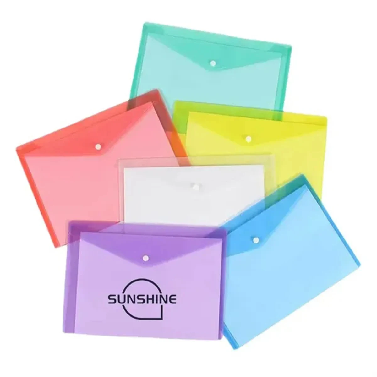 A4 Press Stud File Bag 1