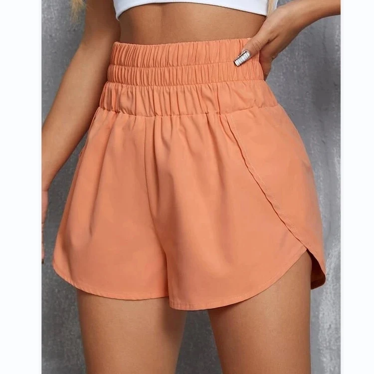 High Waisted Loose Casual Shorts 1