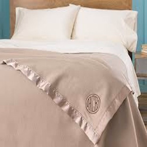 Large Embroidered Blanket
