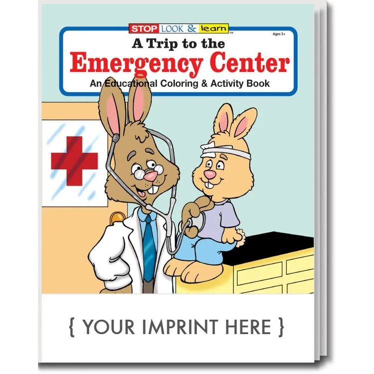 COLORING BOOK - A Trip to the Emergency Center Coloring & Activity Book 1