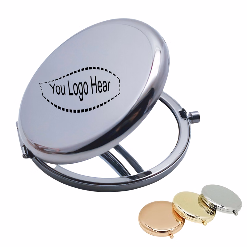 Mini Mirror Bulk Round Double Sides