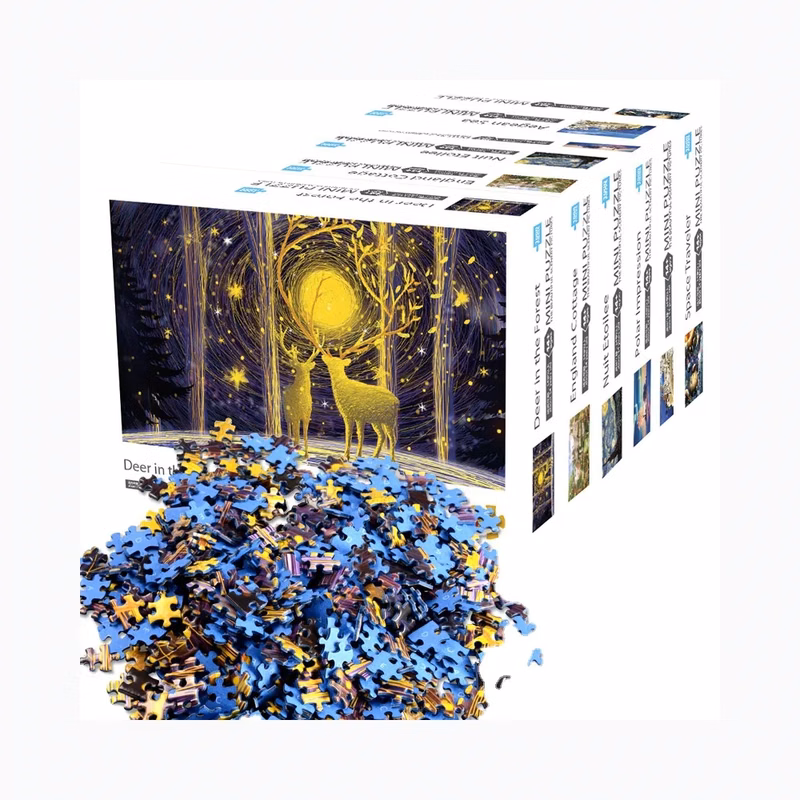 Custom Wooden Jigsaw Puzzle(300pcs)