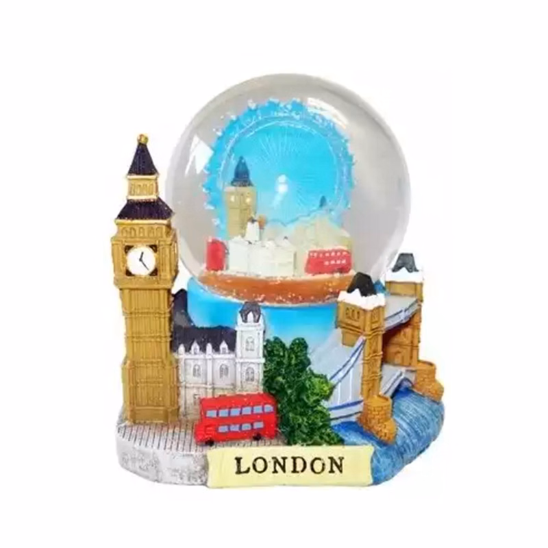 Custom Resin 3D Snow Ball Souvenir