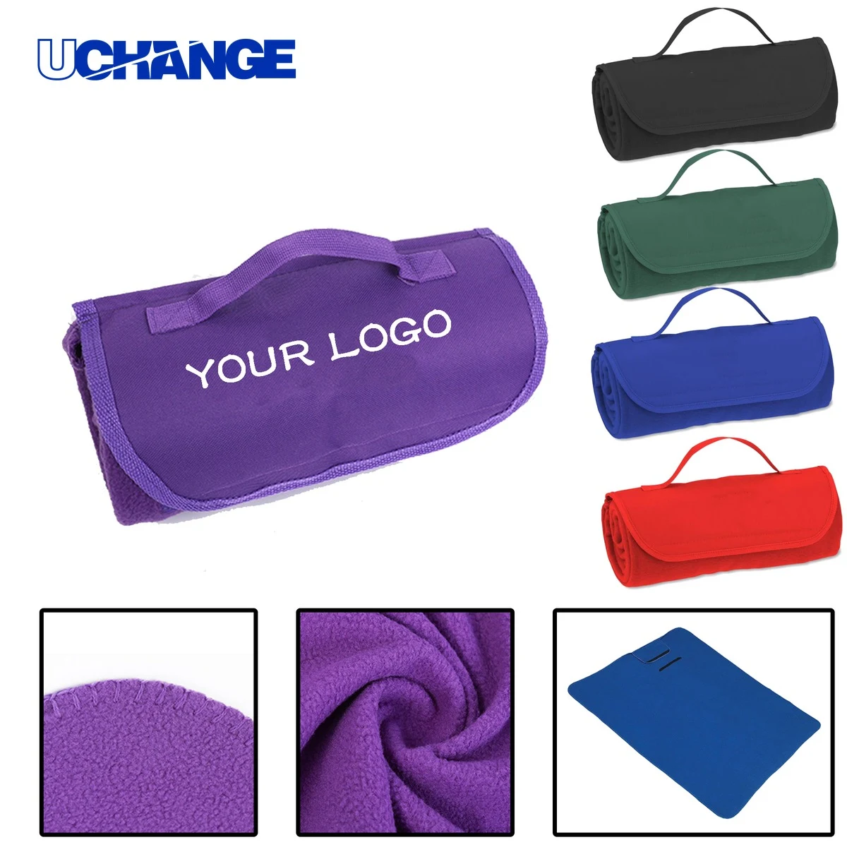 Custom Logo Picnic Blanket Mat 1