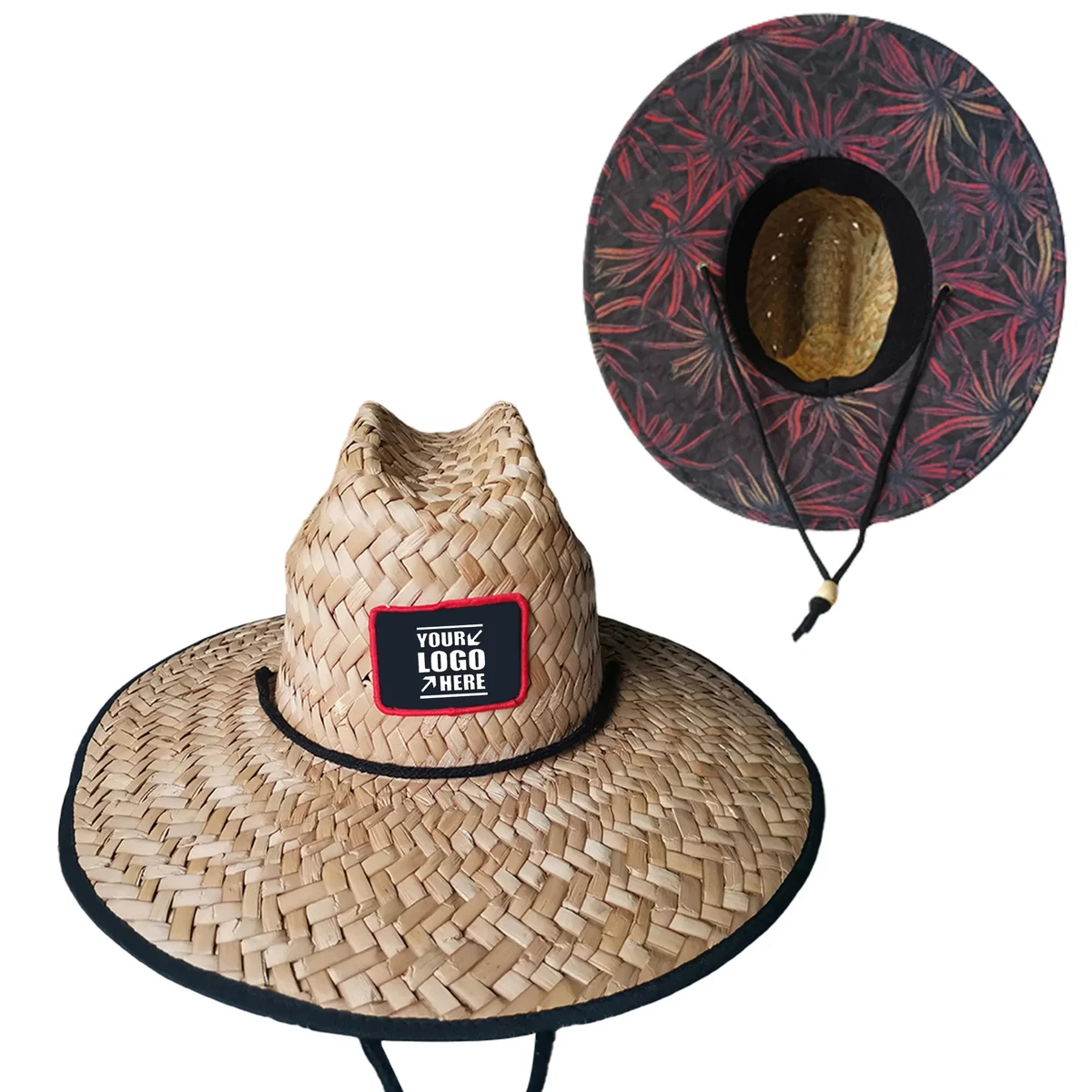 Lifeguard Straw Sun Hat 1