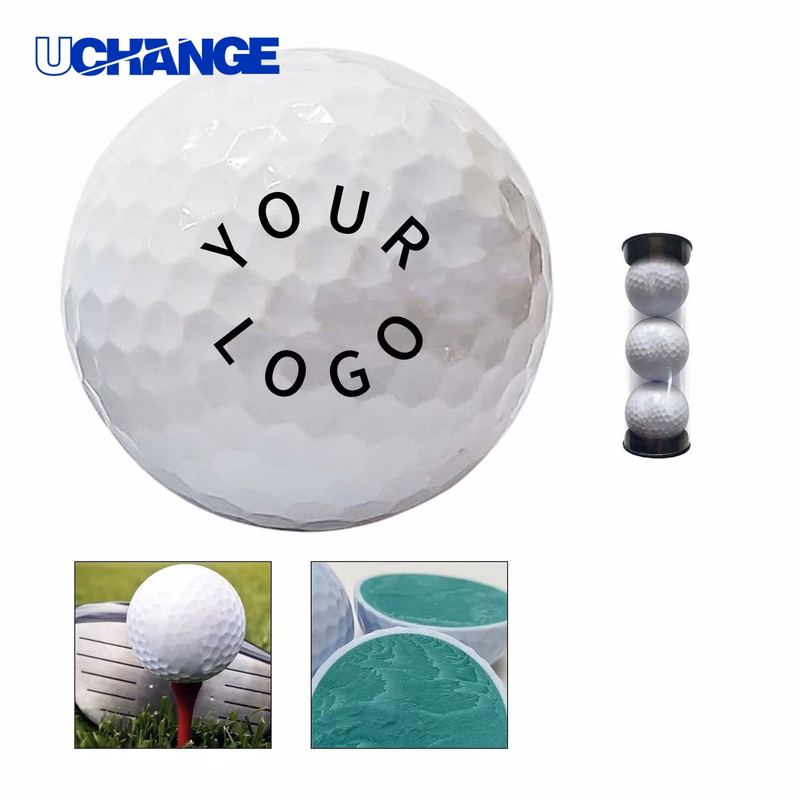 Three Golf Balls Tube Pack for Training or Events