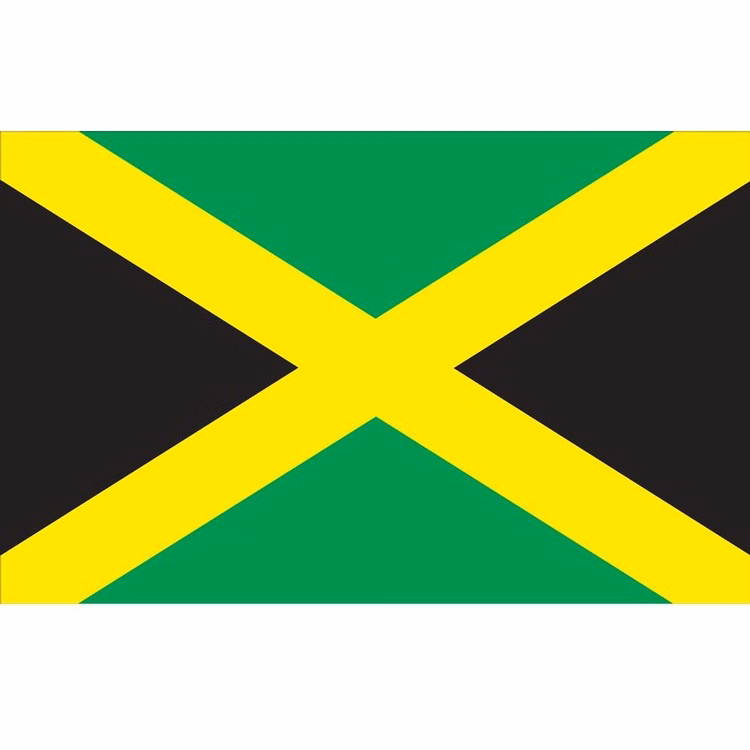 Jamaica Flag - 2' x 3' - Nylon