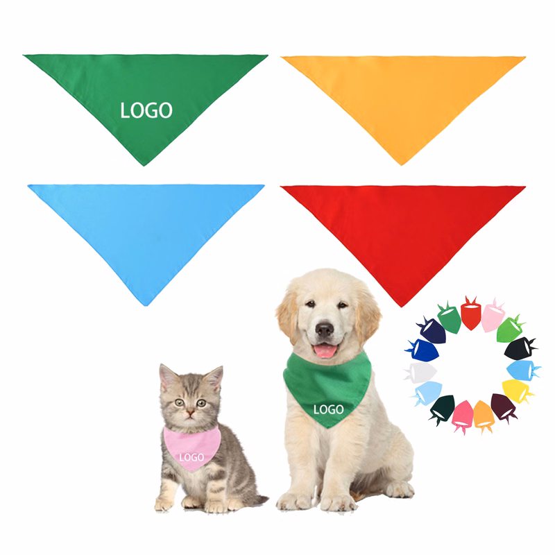 Pet Dog Cat Scarf Bib