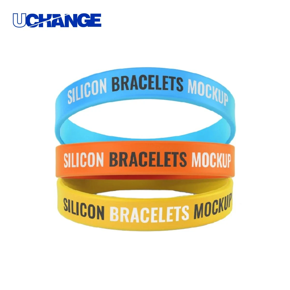Debossed Color-Fill Silicone Wristband 1