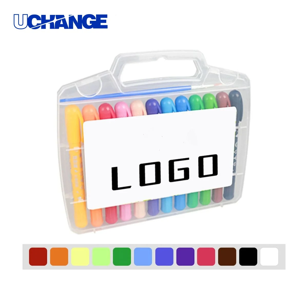 12 Color Crayon Set for Kids 1