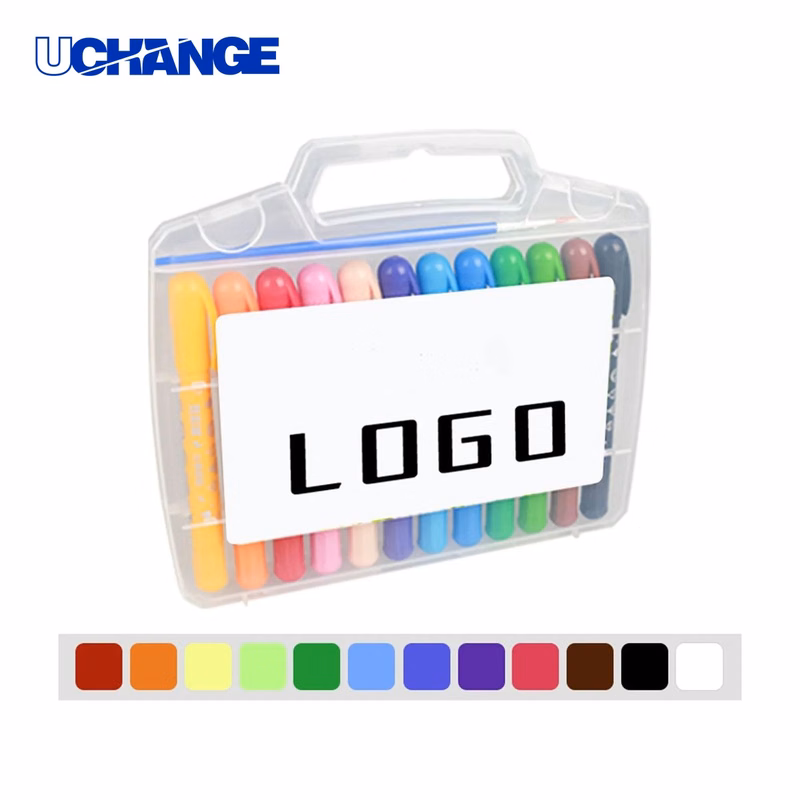 12 Color Crayon Set for Kids
