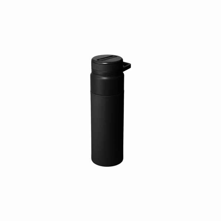 BruMate Rotera 25oz Flip Straw Water Bottle - Matte Black