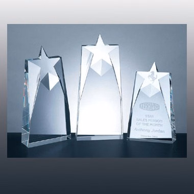 9" Optical Crystal-Supreme Star