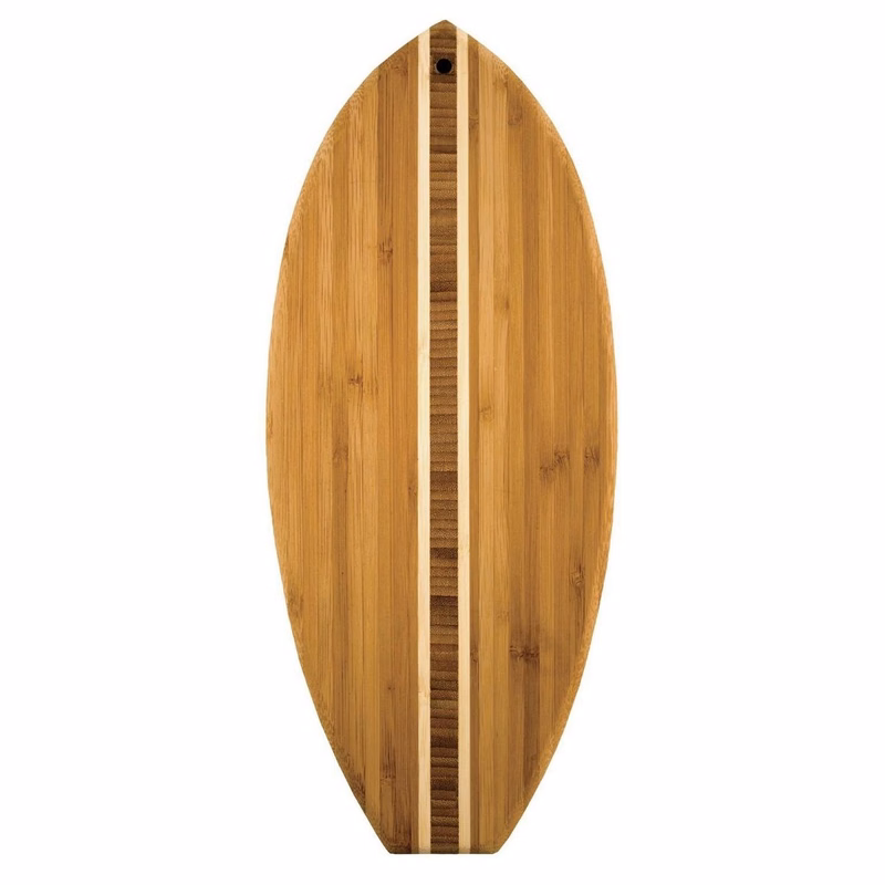 Surf Board Bamboo Cutting Board