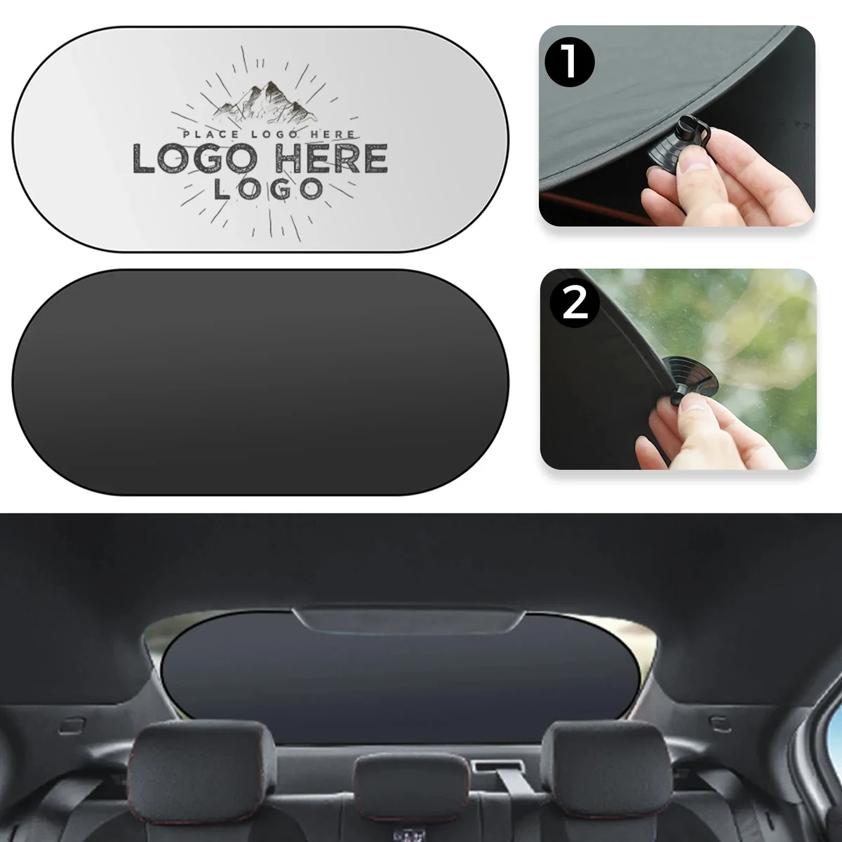 UV Protection Rear Car Sunshade 1