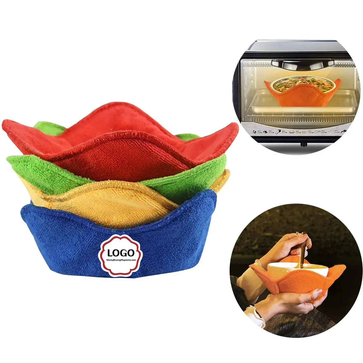 Microwave Bowl Cozy Holders for Hot Food 1
