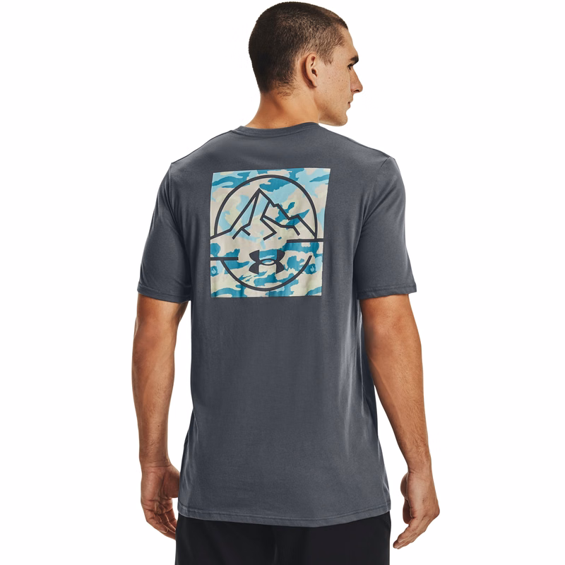 UA Mountain Camo Lockup Men's Short Sleeve