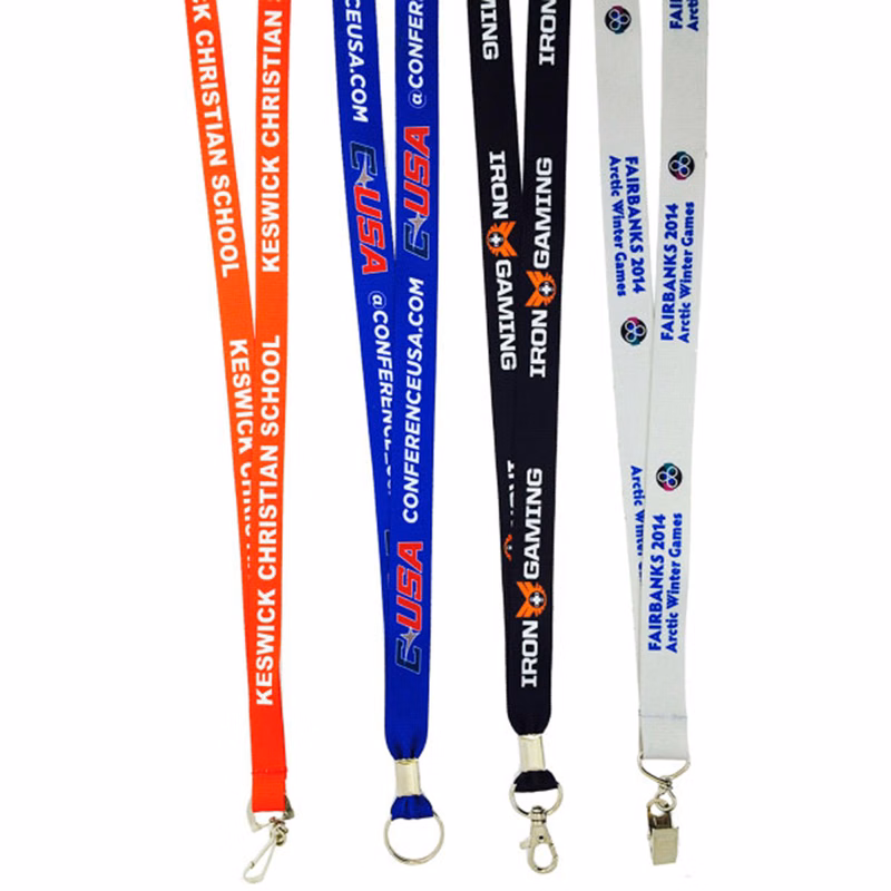 3/4" Polyester Full color Lanyards