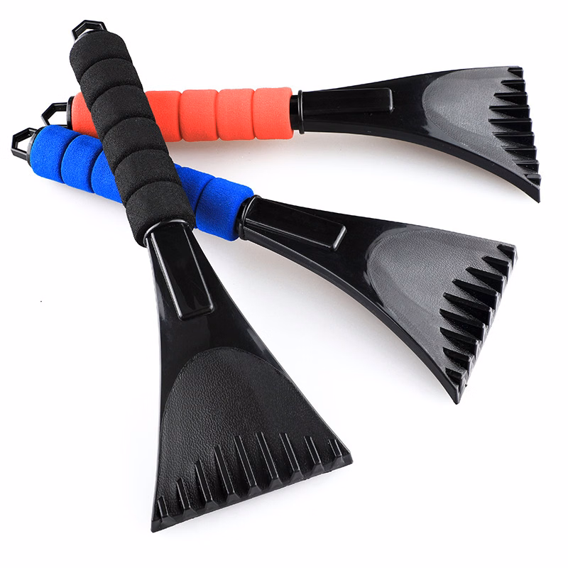 Ice scraper with ABS body and EVA cotton handle
