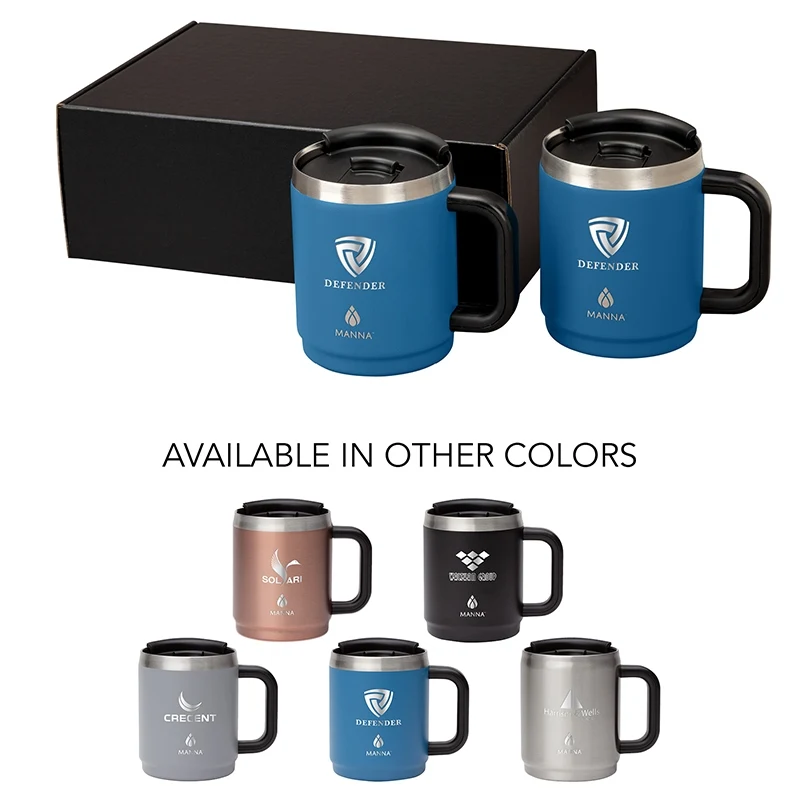 Manna™ Boulder Two-Piece Camping Mug Gift Set 1