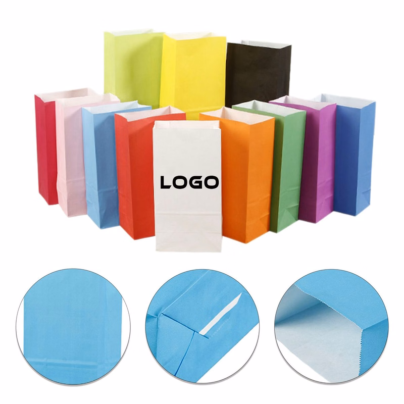 Custom Kraft Paper Bags In Multiple Colors