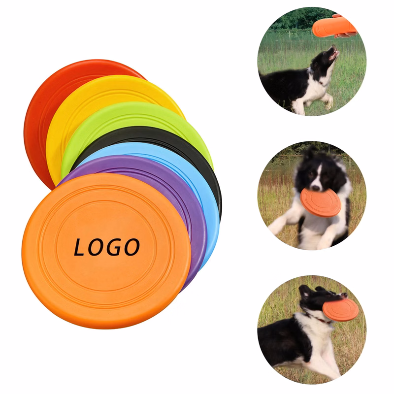 Pet Frisbee With Logo For Pet, Travel, Camping,Beach
