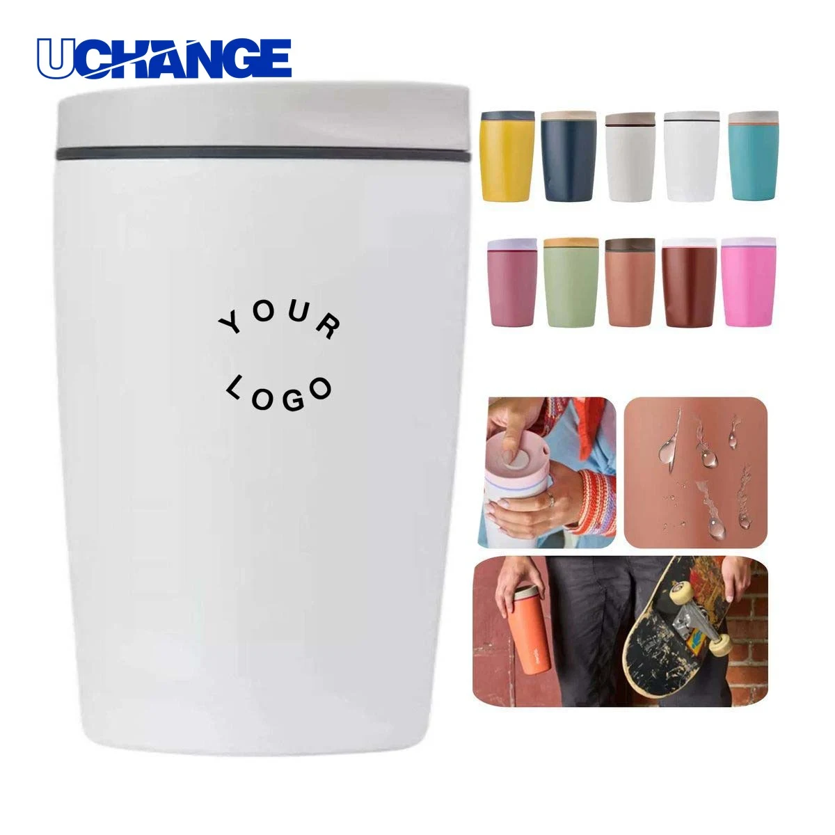 20 oz Stainless Steel Coffee Cup Drinkware Durable for Travel 1