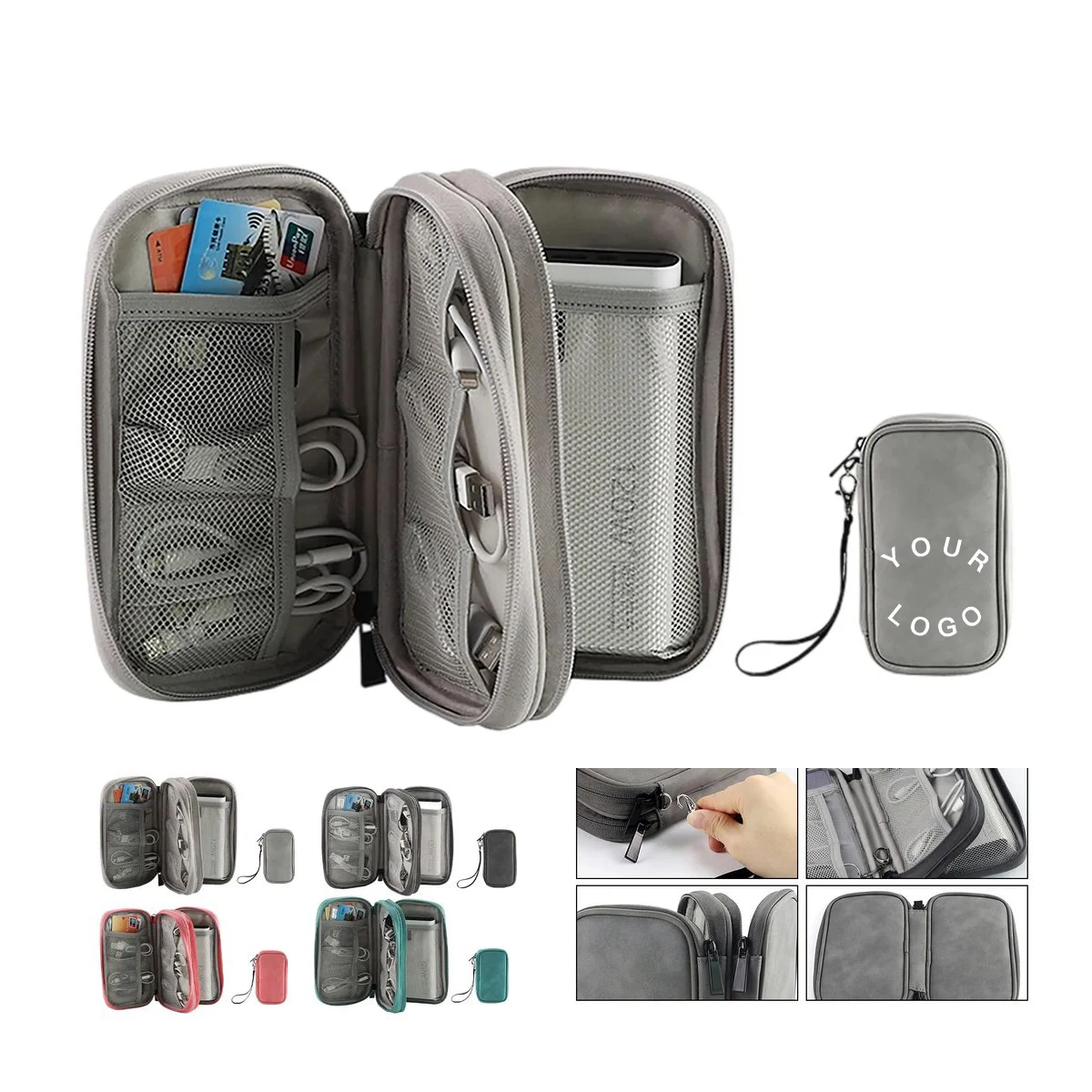 Multi Purpose Travel Pouch for Tech Essentials 1