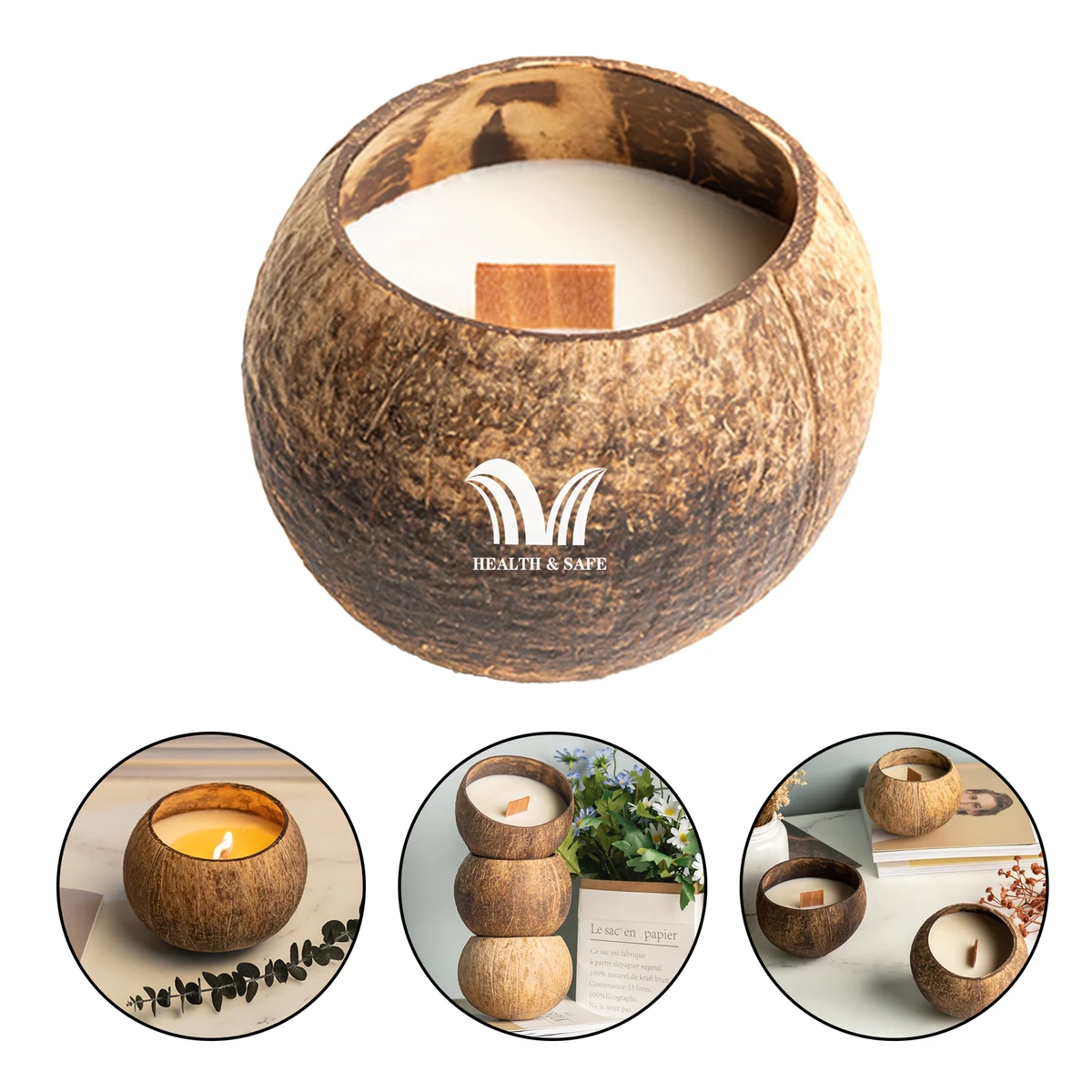 Coconut Candles For Home Scented 1