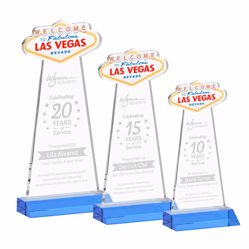 Las Vegas Award - Sky Blue