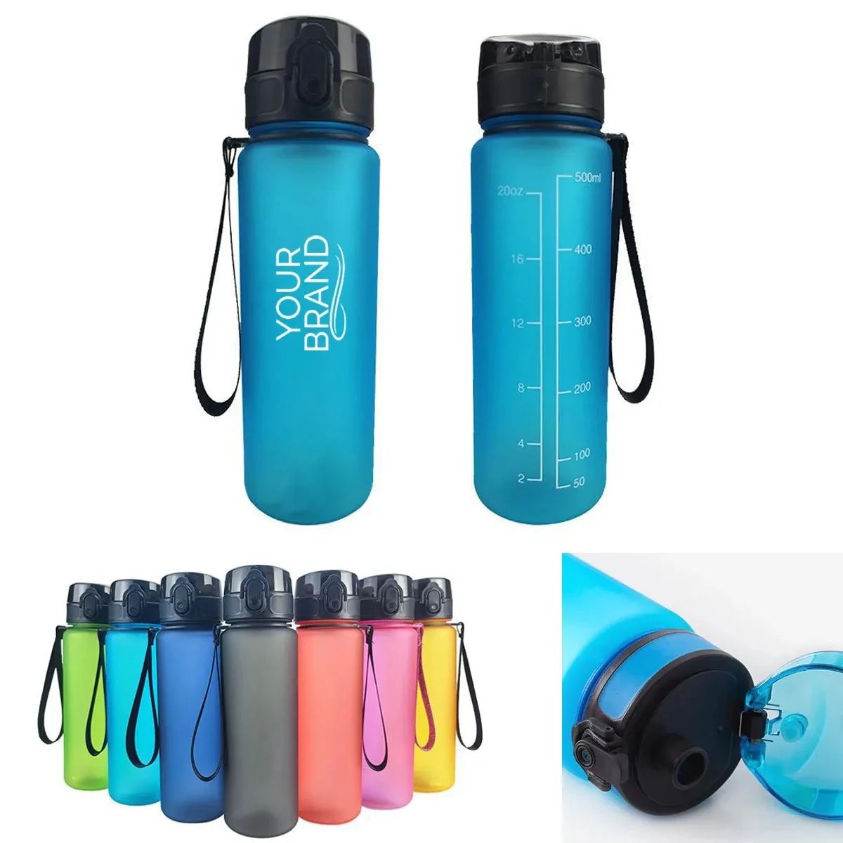 17 Oz Drinking Water Bottle 1