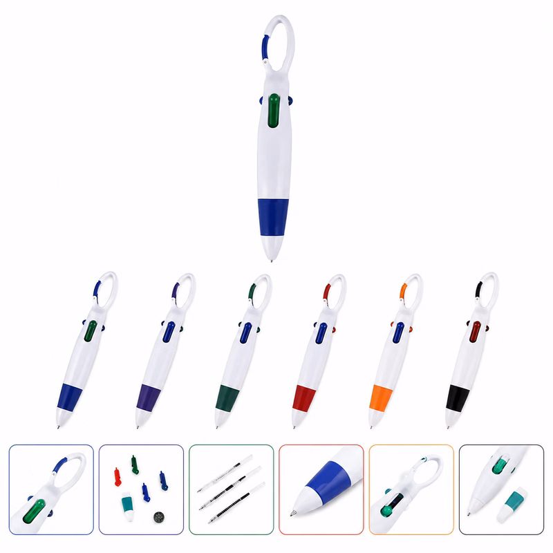 Carabiner 4-Tone Ball Pen