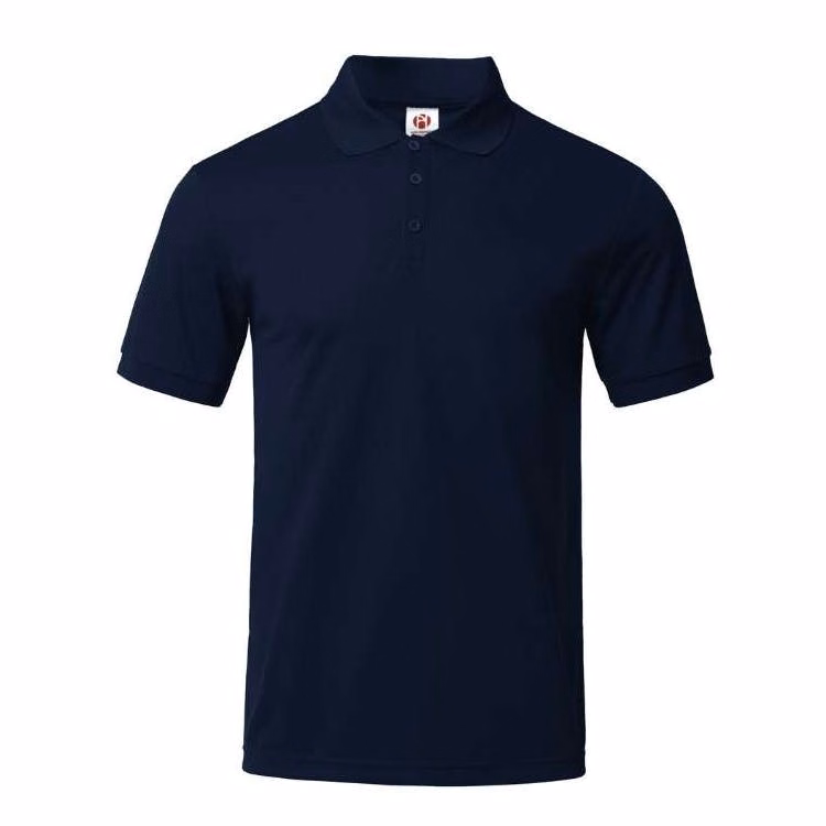 Men's Polo Shirt - Navy Large