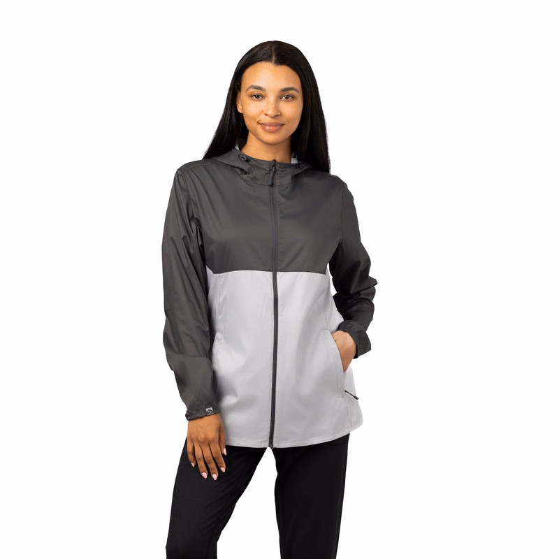 Storm Creek Women's Idealist Water-Resistant Full Zip Hooded Windbreaker