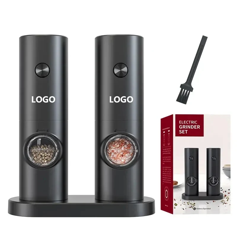 Battery Powered Salt and Pepper Grinder Set 1