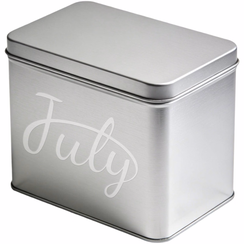 Custom Printed Rectangular Tin Box