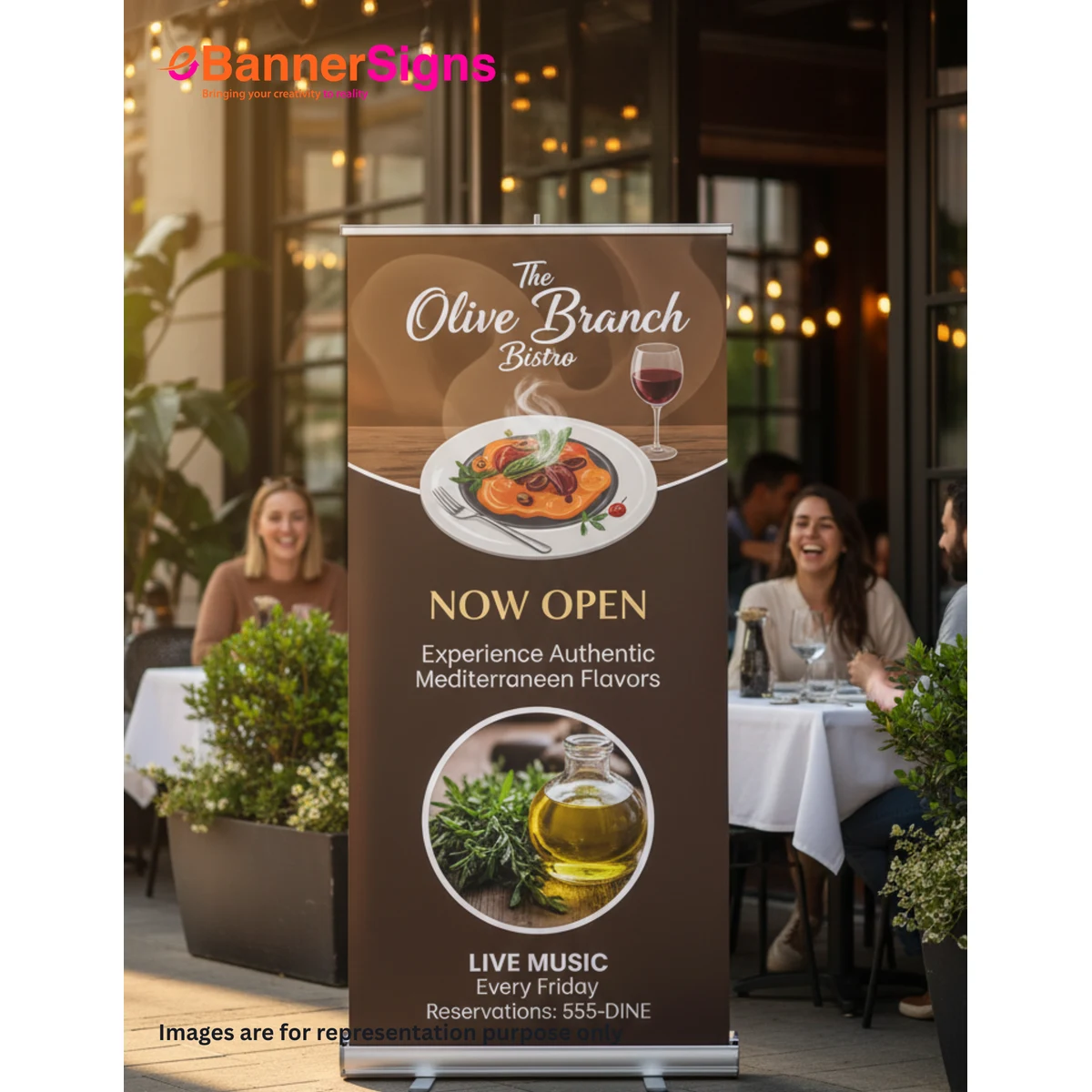 Roll Up Banner Stand 1