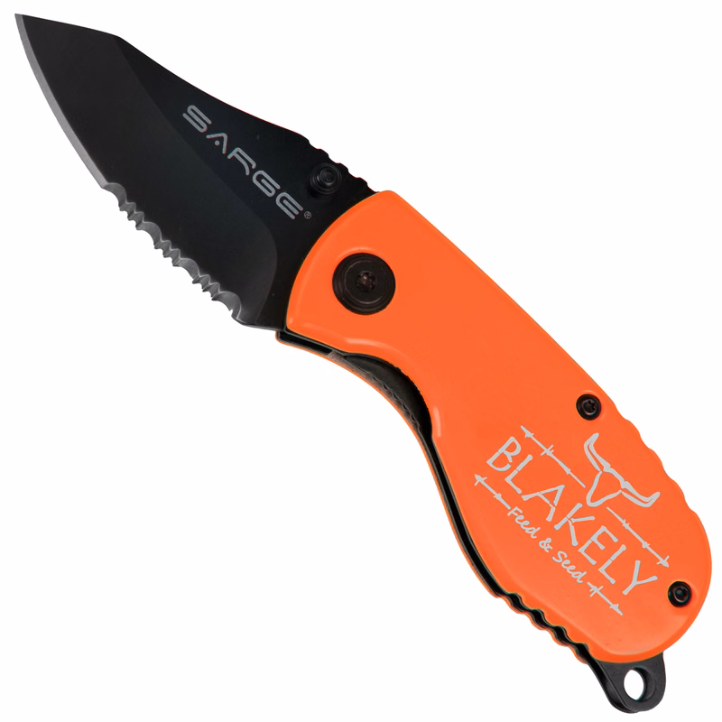 Fire - Hi-Vis Compact Tactical Pocket Knife