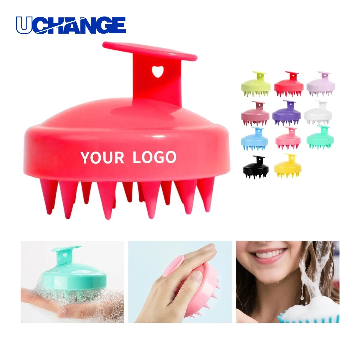 Silicone Scalp Massage Brush Tool 1