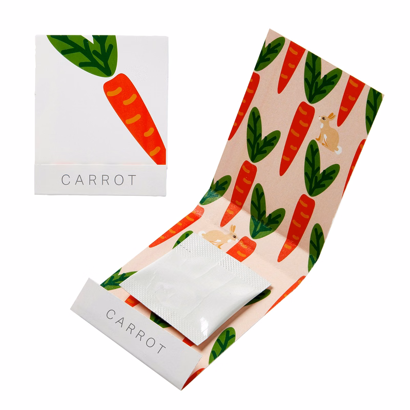 Carrot Seed Matchbook
