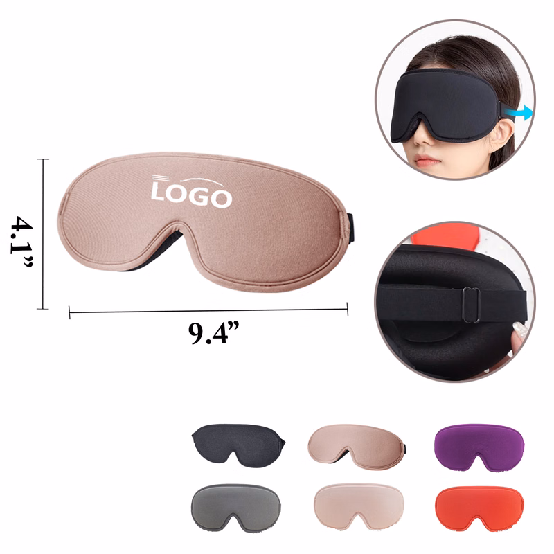 MOQ100 Lightweight 3D Sleep Eye Mask Pressure-Free