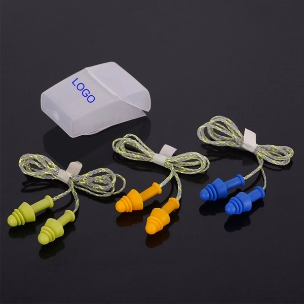 Reusable Corded Earplug with Carrying Case