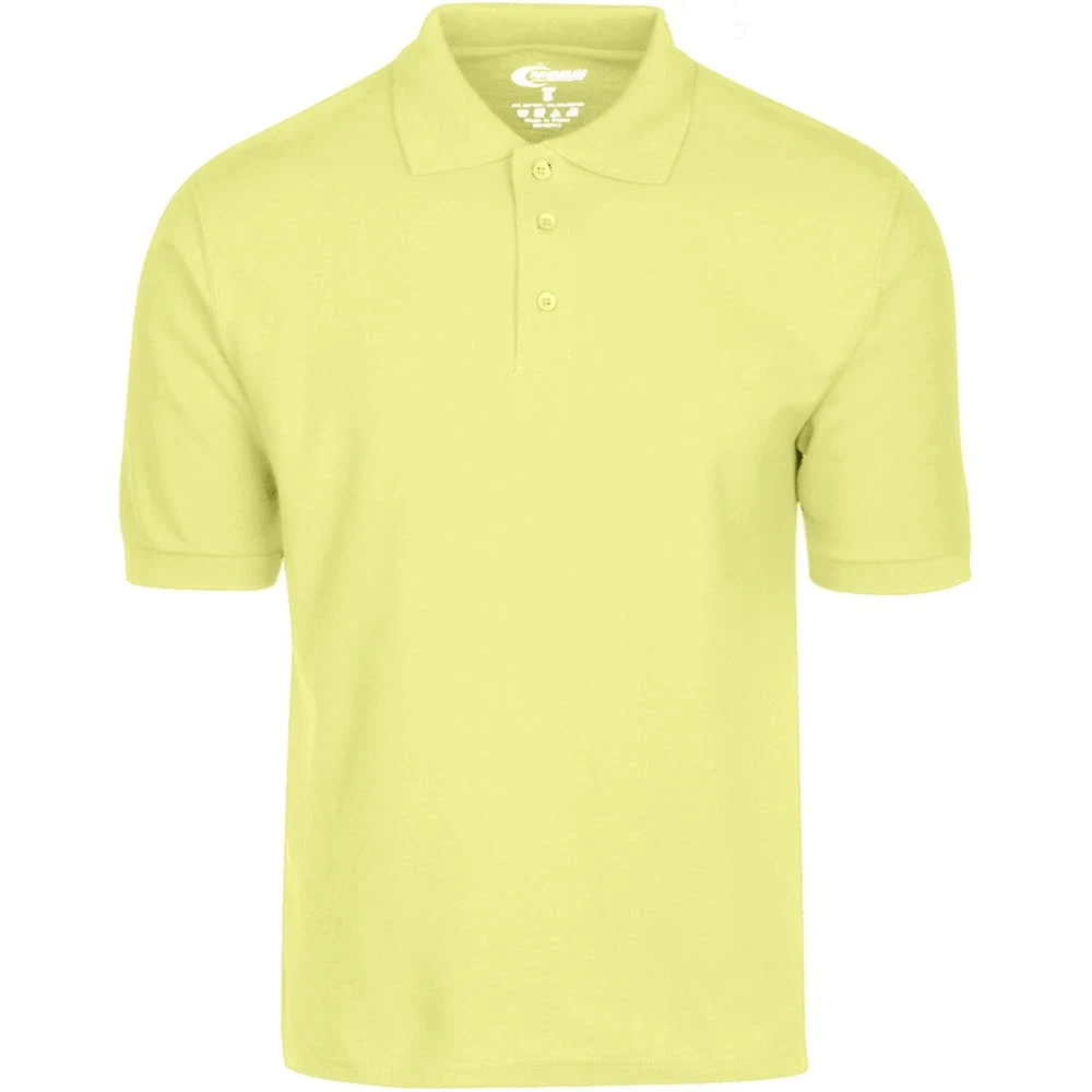 Men's Polo Shirts - Yellow Size Small 1